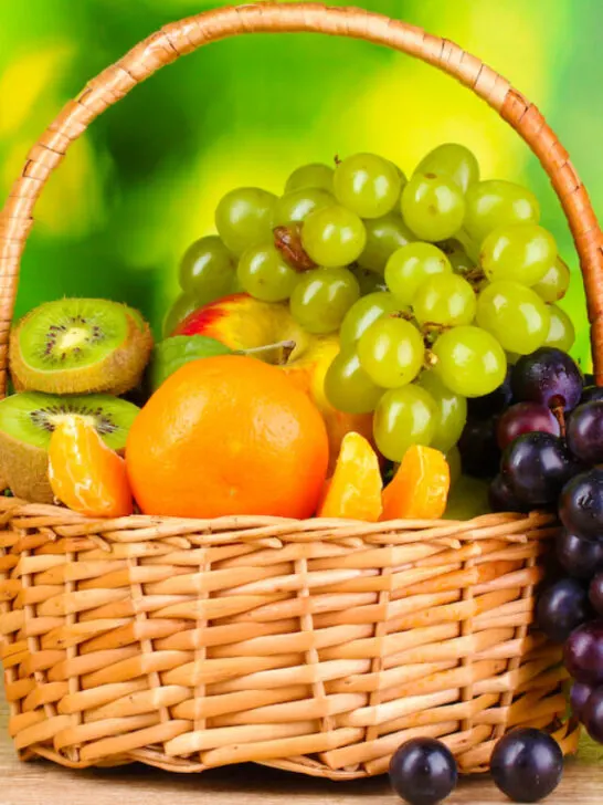 small fruit basket